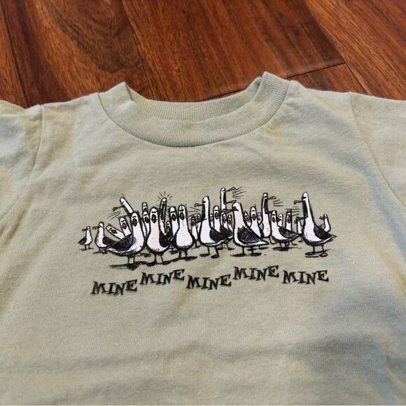 Disney Pixar Finding Nemo Mine Mine Mine light green short sleeve onesie - Picture 2 of 4